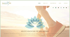 Desktop Screenshot of embodyedhealthandhealing.com